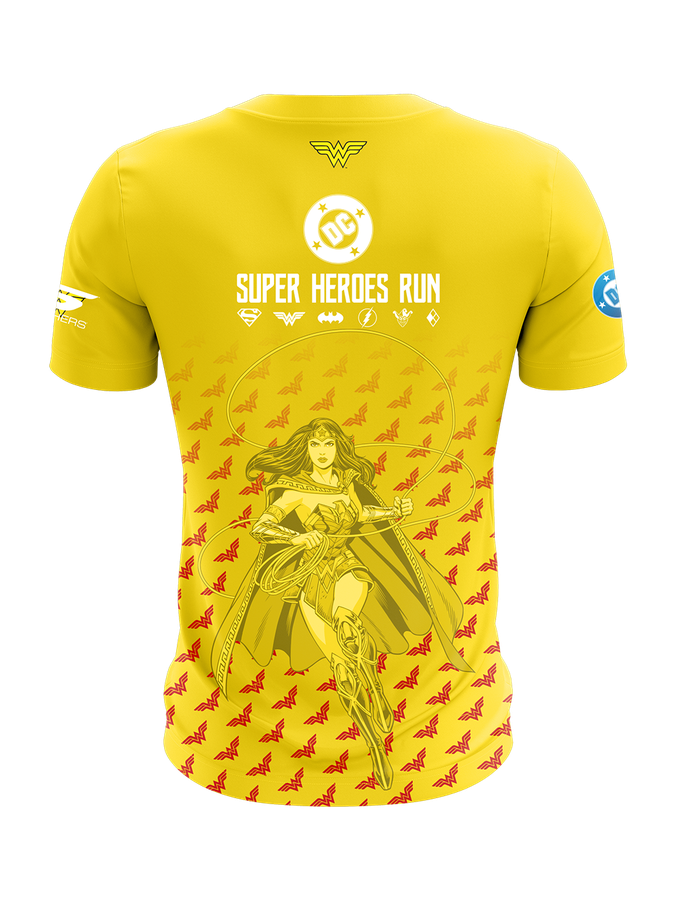 Camiseta Wonder Woman, reverso