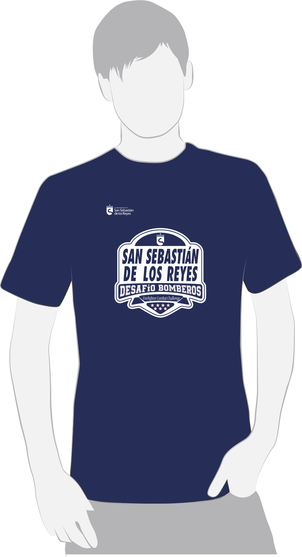 Camiseta conmemorativa del Desafío Bomberos