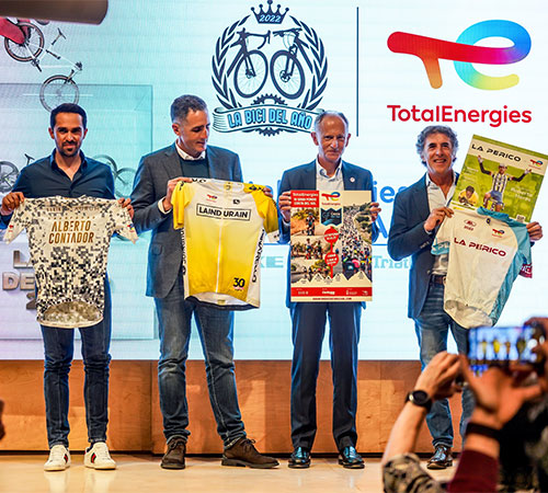 Presentado el circuito TotalEnergies Challenge en los premios de La Bici del Año
