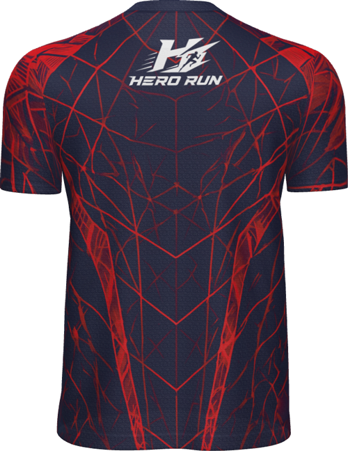 Camiseta del superpoder Agilidad por detrás