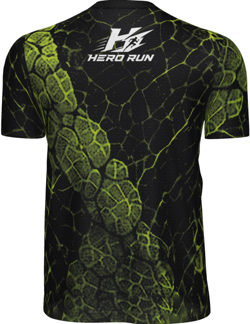 Camiseta del superpoder Fuerza por detrás