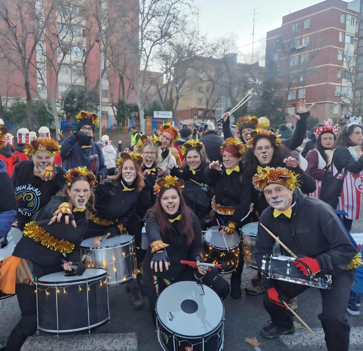 La Batucada Batuterra llenará de ritmo la KM Frente al Cáncer