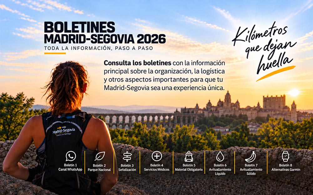 Boletines informativos Madrid–Segovia 2026