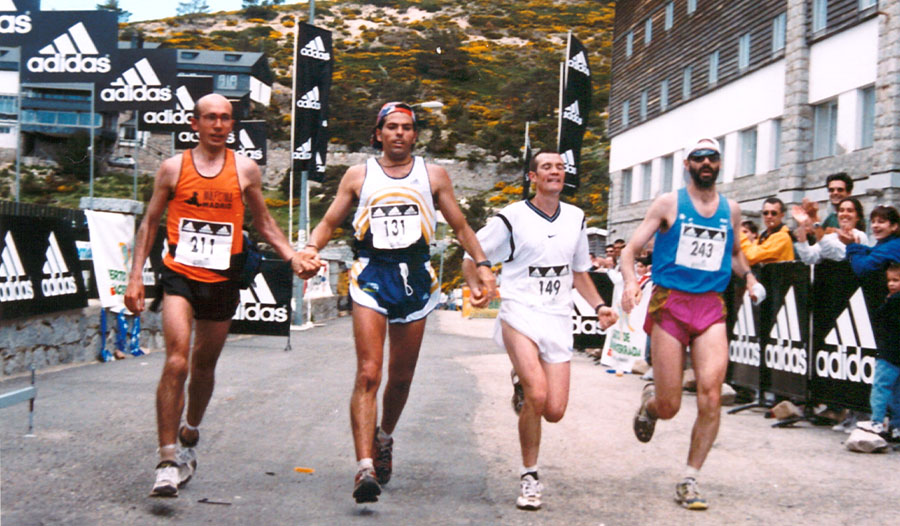 Cuando el Maratón Alpino Madrileño tenía su epicentro en el albergue Álvaro Iglesias de Navacerrada