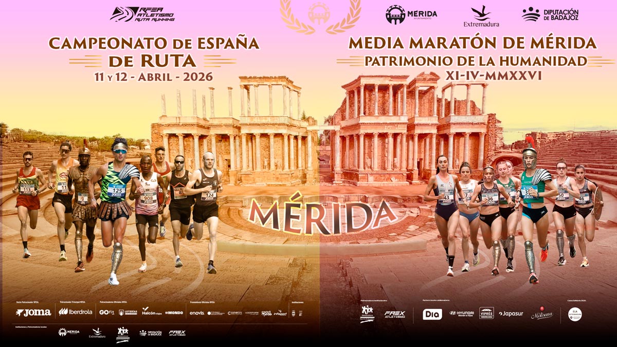 Cartel Media Maratón de Mérida