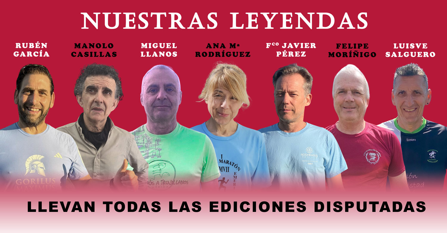 Leyendas de nuestra prueba