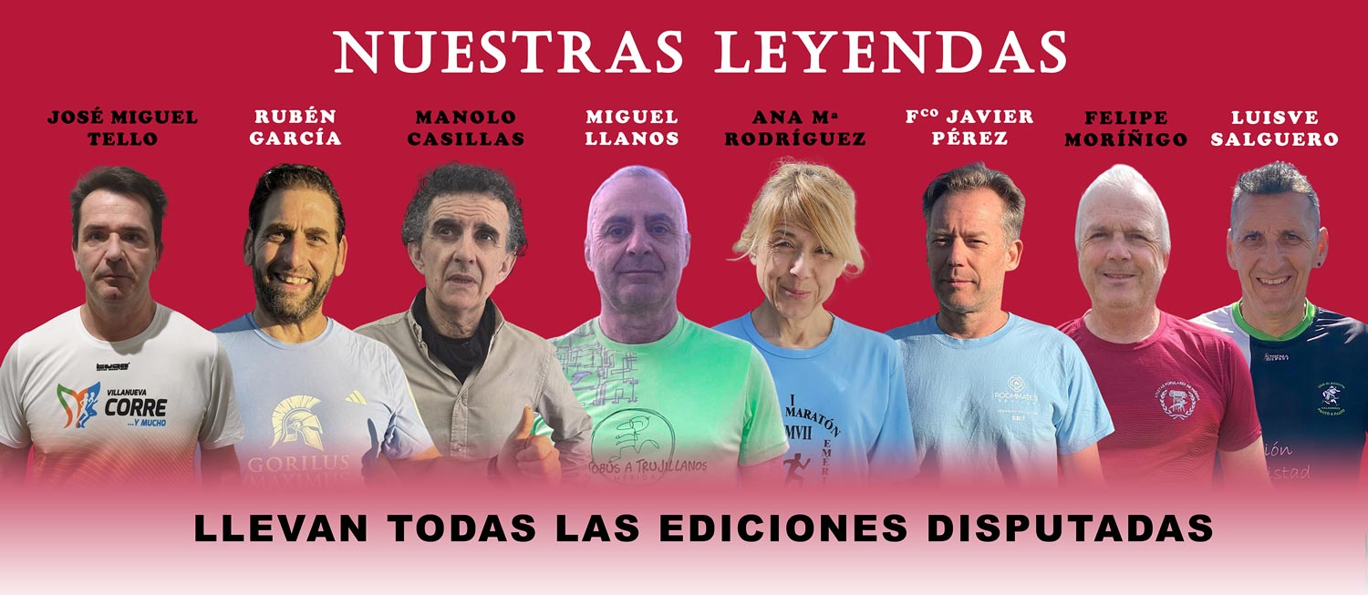 Leyendas de nuestra prueba