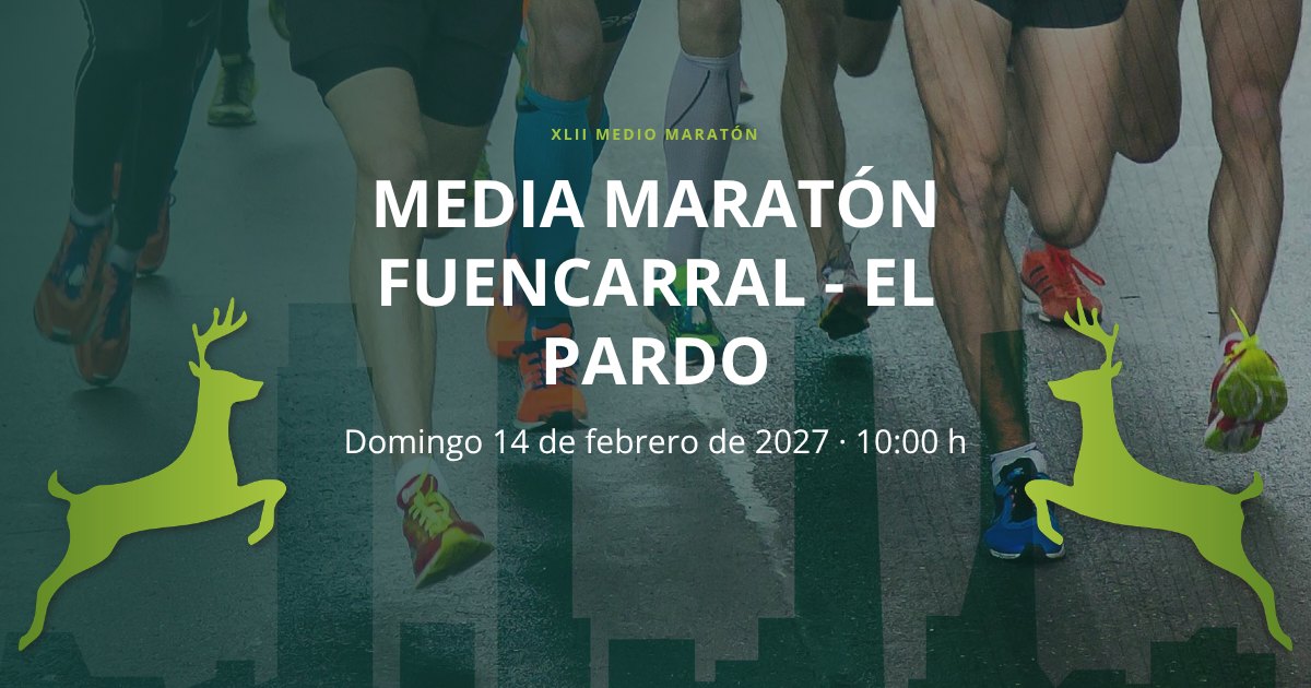Media Maratón de Fuencarral - El Pardo