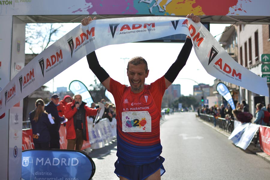Pablo Villalobos y Leire Castrejón vencen en el Medio Maratón Fuencarral – El Pardo