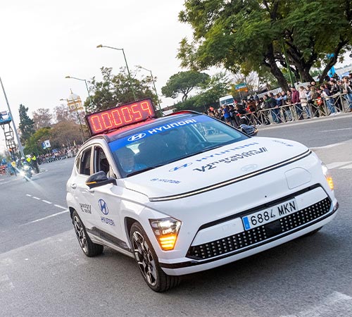 HYUNDAI, COCHE OFICIAL DEL MEDIO MARATÓN DE SEVILLA