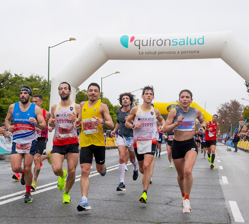 Quirónsalud velará por la salud de los corredores del Medio Maratón de Sevilla 2026