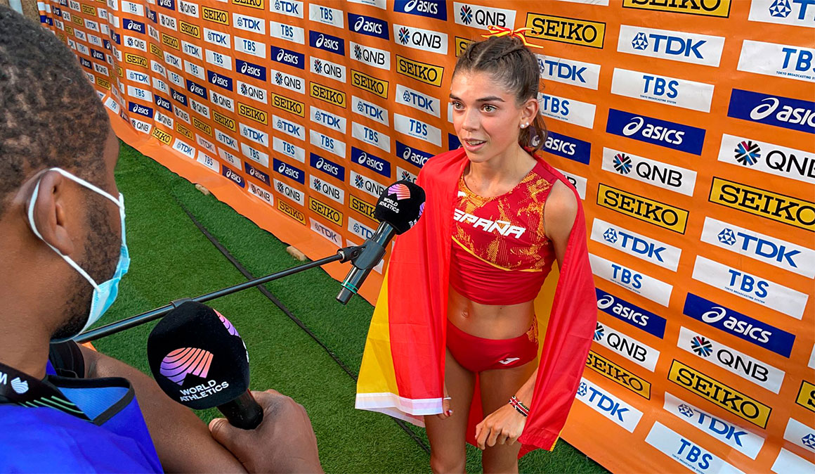 Carla Domínguez finaliza quinta en los Mundiales Sub-20 de Nairobi
