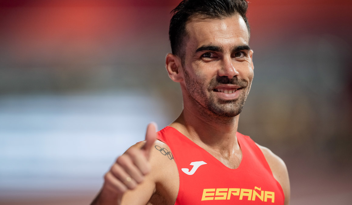 Kevin López se mete en las semifinales de 1.500 metros del Mundial de Doha