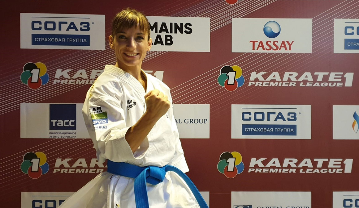 Sandra Sánchez gana el oro frente a Shimizu en la Premier League de Moscú