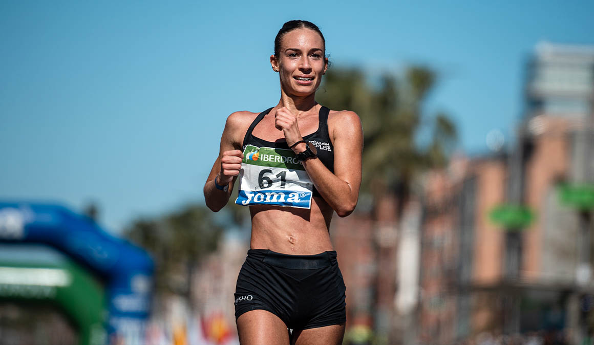 Laura García-Caro logra el bronce en el Campeonato de España de 20km marcha
