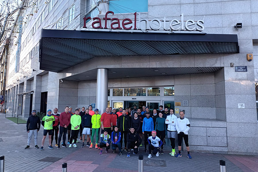 Éxito de reunión en los entrenamientos para el Movistar Madrid Medio Maratón