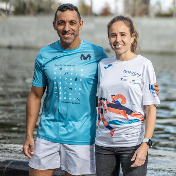 El Movistar Madrid Medio Maratón 2024 y la Carrera ProFuturo presentan sus camisetas oficiales Joma