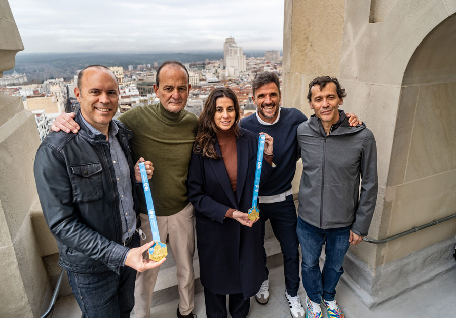 The finisher’s medal of the Movistar Madrid Medio Marathon 2024 will pay tribute to the Telefónica Centenary