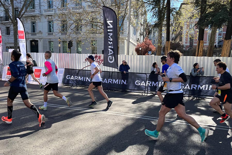 Garmin repeats as the official watch of the Movistar Madrid Medio Maraton