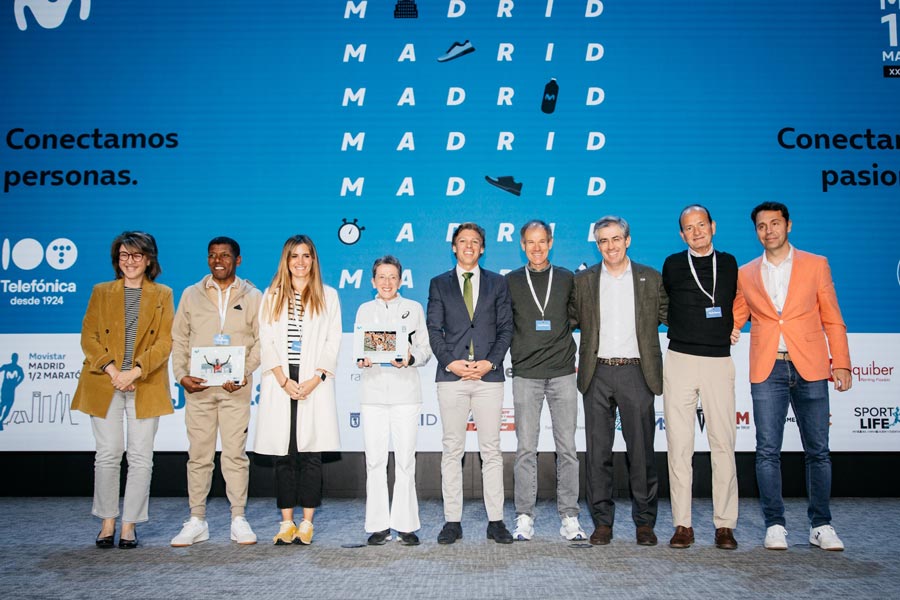 23,000 runners take part this Sunday in the Movistar Madrid Medio Maraton and the ProFuturo Race with Haile Gebrselassie and Rosa Mota as ambassadors