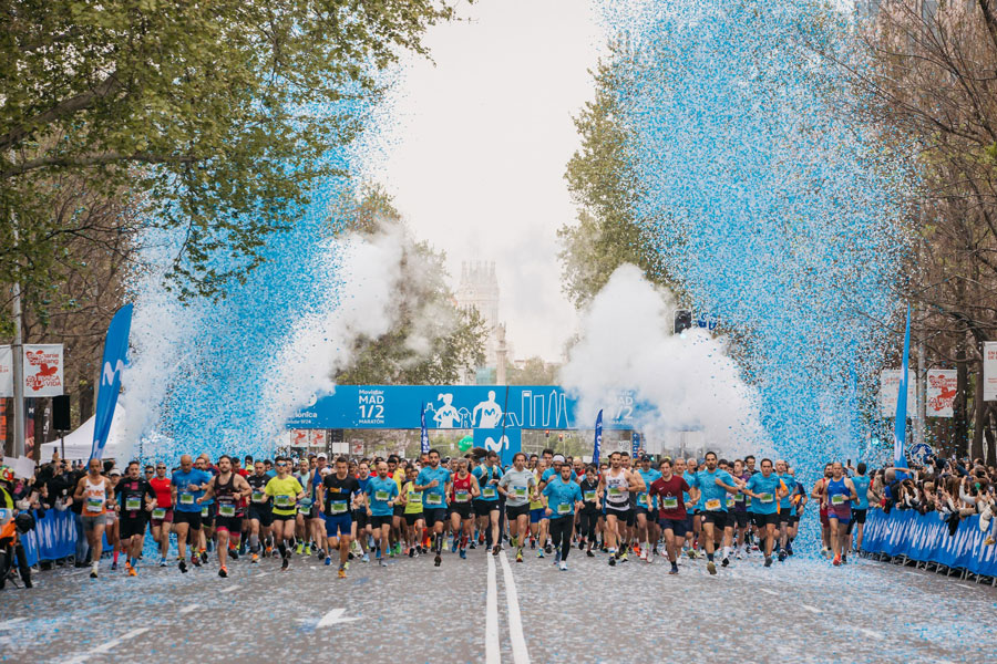 The Movistar Madrid Half Marathon 2025 will beat its participation record and already exceeds 20,000 runners