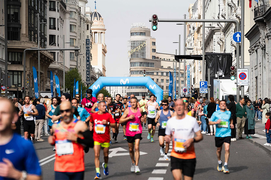 El Movistar Madrid Medio Maratón 2025 agota sus dorsales y alcanza por primera vez los 24.000 corredores