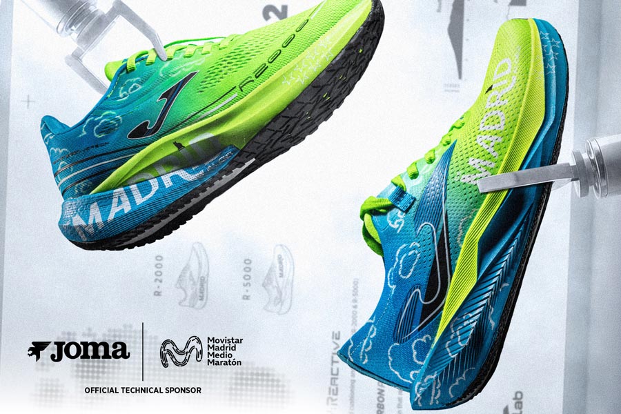 Joma. Zapatillas oficiales del Movistar Madrid Medio Maratón