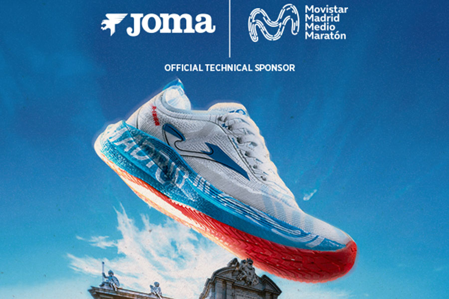 Joma. Official Running Shoe from Movistar Half Maratón of Madrid