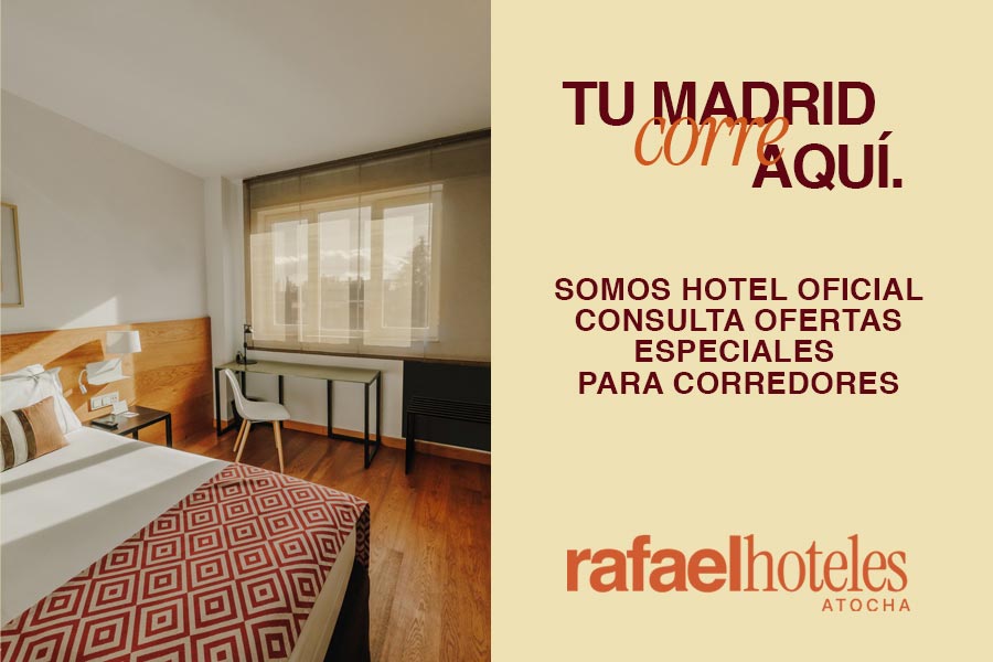 Rafael Hoteles. Hotel oficial del Movistar Madrid Medio Maratón