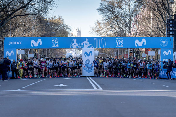 Winfridah Moraa bate el récord femenino del Movistar Madrid Medio Maratón en otra edición muy rápida