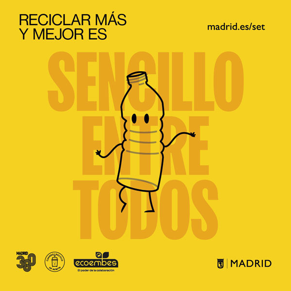 El Movistar Madrid Medio Maratón volverá a poner en marcha un plan de sostenibilidad junto al ayuntamiento de Madrid y Ecoembes