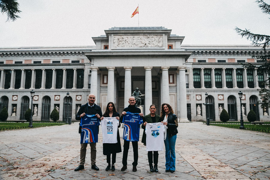 These are the official Joma T-shirts for the Movistar Madrid Half Marathon and the ProFuturo charity race