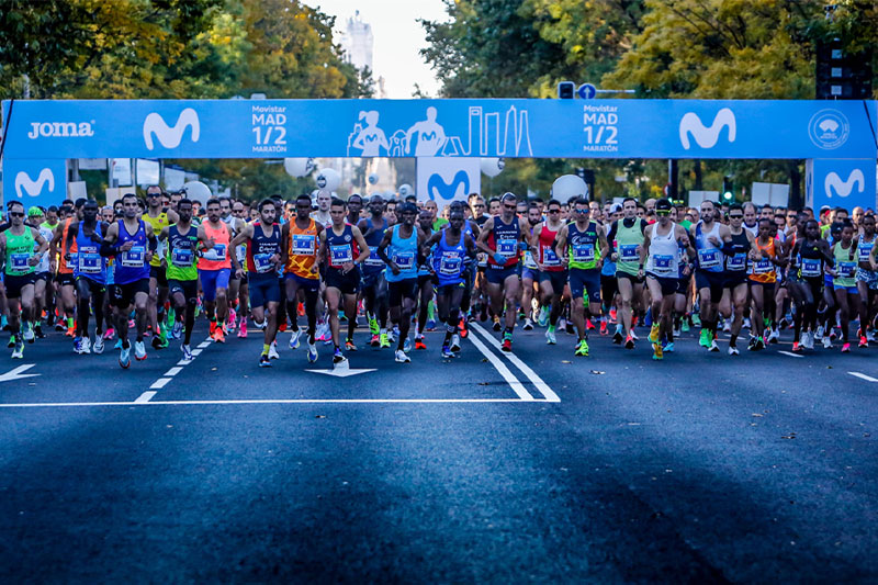El Movistar Medio Maratón de Madrid 2022 y la Carrera ProFuturo volverán el 3 de abril a su fecha tradicional