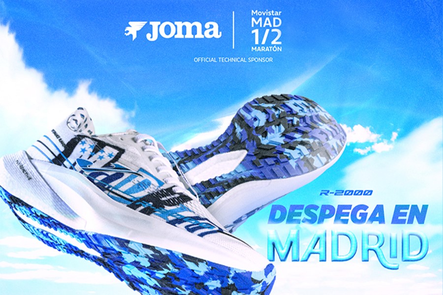 Joma. Official Running Shoe from Movistar Half Maratón of Madrid
