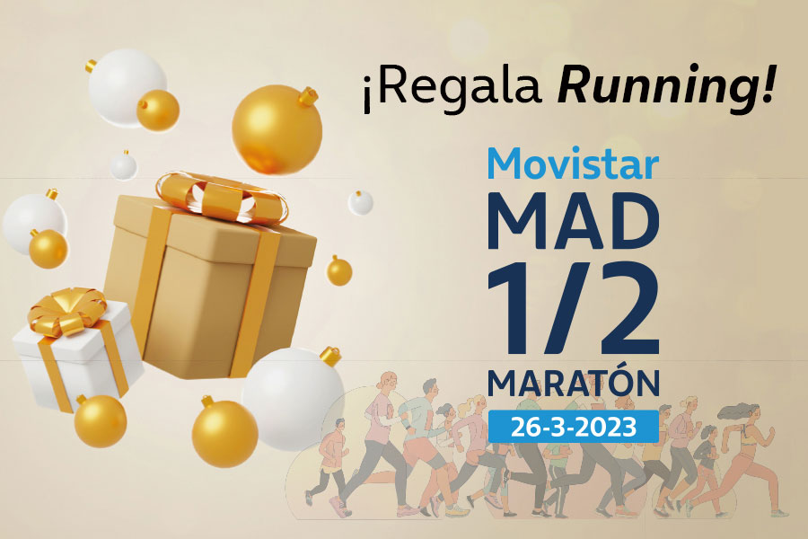 Regala running, regala Movistar Madrid Medio Maratón