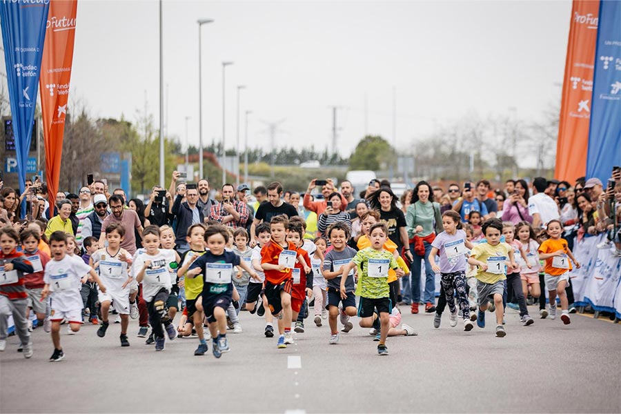 ¡Ya puedes apuntar a tus hijos a las Carrera infantiles de ProFuturo!
