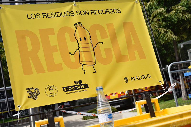 Ecoembes y el ayuntamiento de Madrid velarán por la sostenibilidad y el reciclaje del Movistar Madrid Medio Maratón