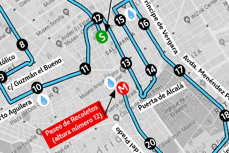 A Brand New Course for the upcoming Movistar Medio Maratón de Madrid and ProFuturo charity race