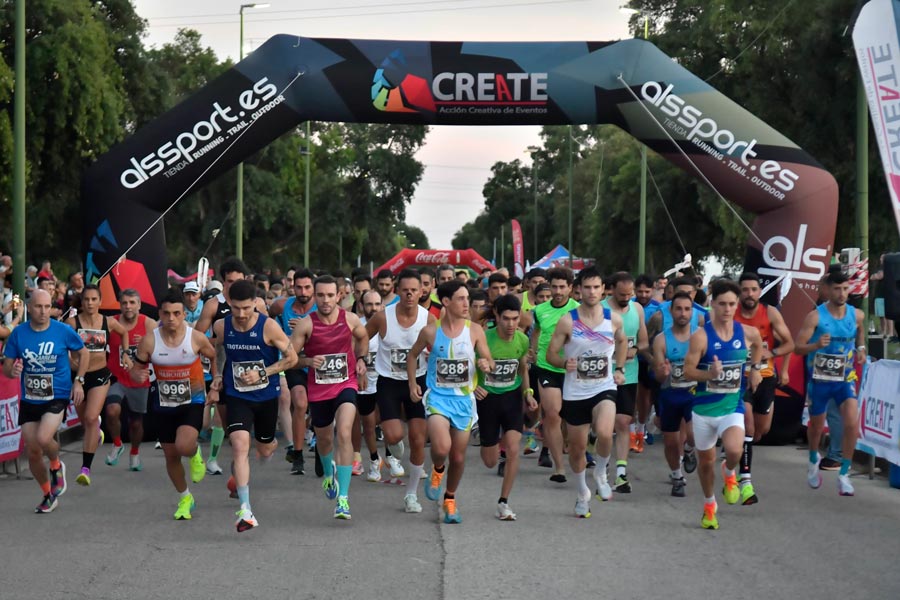 Victorias de O’Flynn y Gil en la Nocturna del Alamillo 2025 que reúne a 1.500 corredores