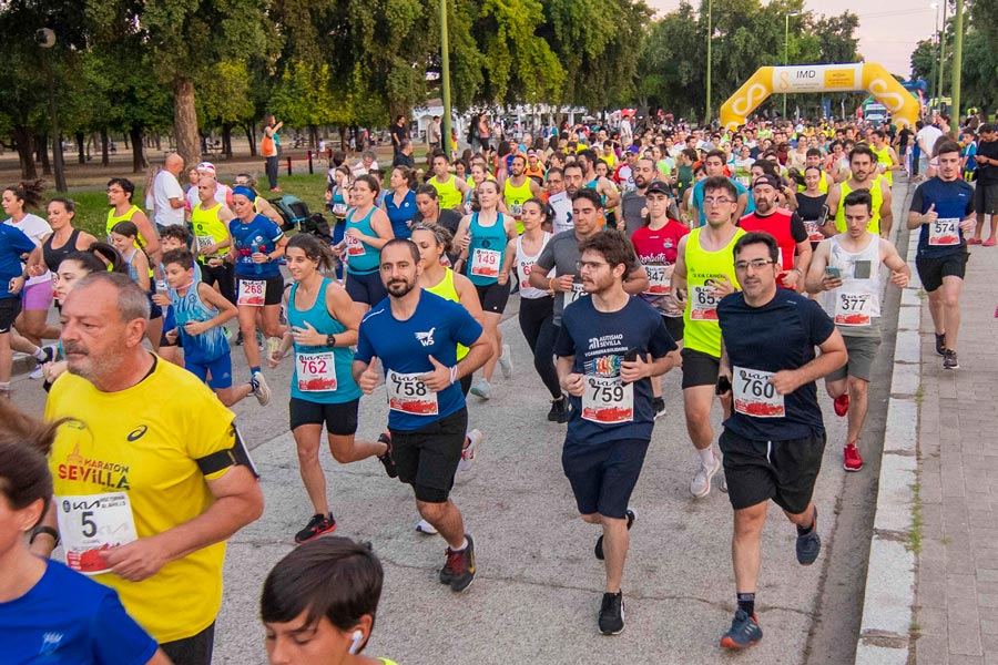 Victorias para Mude Rodríguez y Domingo Gil en la KIA Nocturna del Alamillo 2024 con 1.000 corredores