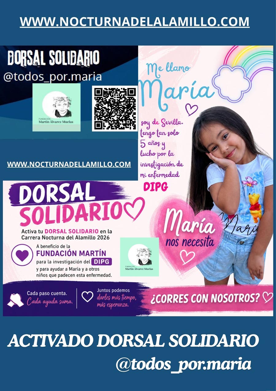 Este año, tu participación puede ir mucho más allá que correr los 5km de la Nocturna del Alamillo
