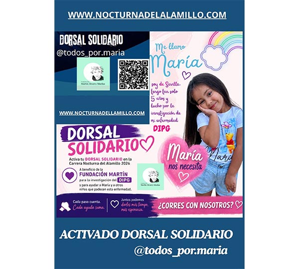 Este año, tu participación puede ir mucho más allá que correr los 5km de la Nocturna del Alamillo