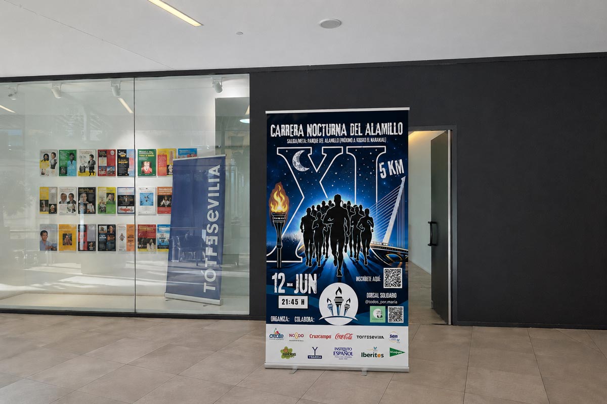 La XI Carrera Nocturna del Alamillo entregará dorsales en Torre Sevilla