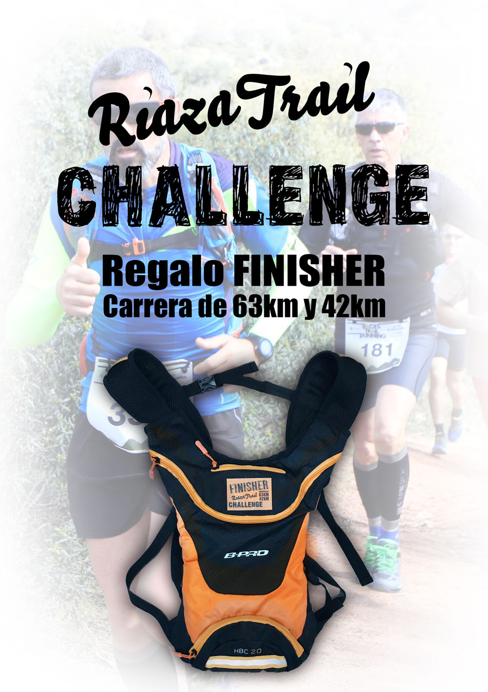 Los finishers de Riaza Trail Challenge recibirán una mochila