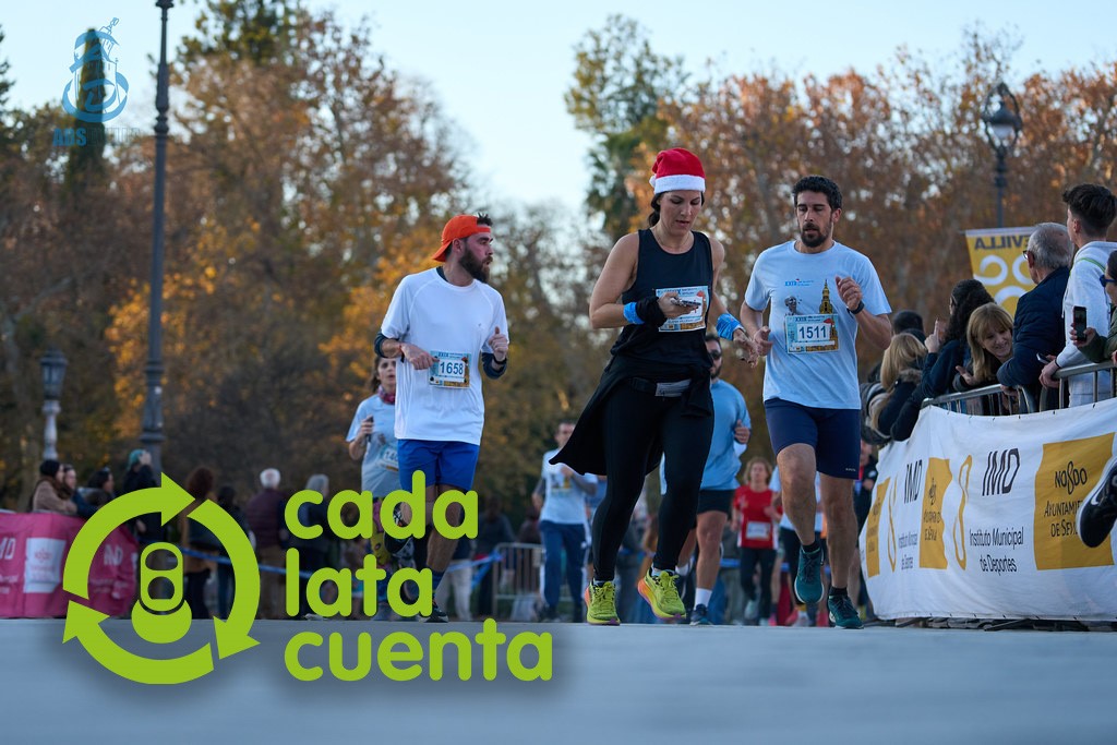 Cada Lata Cuenta colaborará con la SAN Silvestre Sevilla por primera vez en estos 40 años de historia