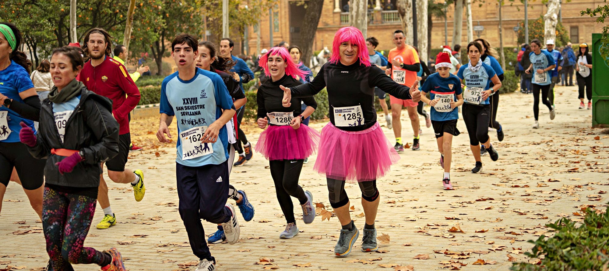 Vuelve la San Silvestre Sevillana, la carrera más divertida del año
