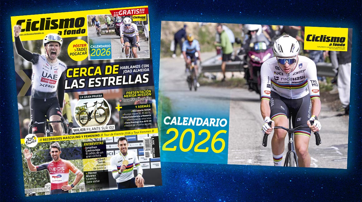 Comienza 2026 con el calendario ciclista de Ciclismo a Fondo