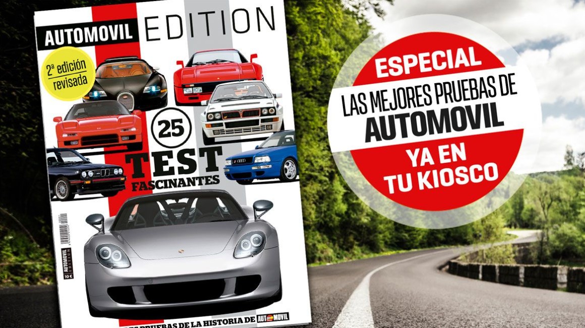 Las 25 Mejores Pruebas de la revista AUTOMÓVIL, ¡ya a la venta!