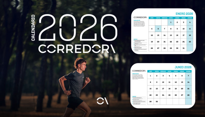 Estrenamos el calendario 2026 para corredores