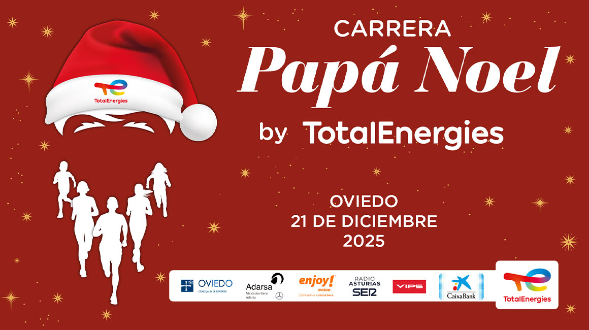 IV Carrera de Papá Noel de Oviedo by TotalEnergies